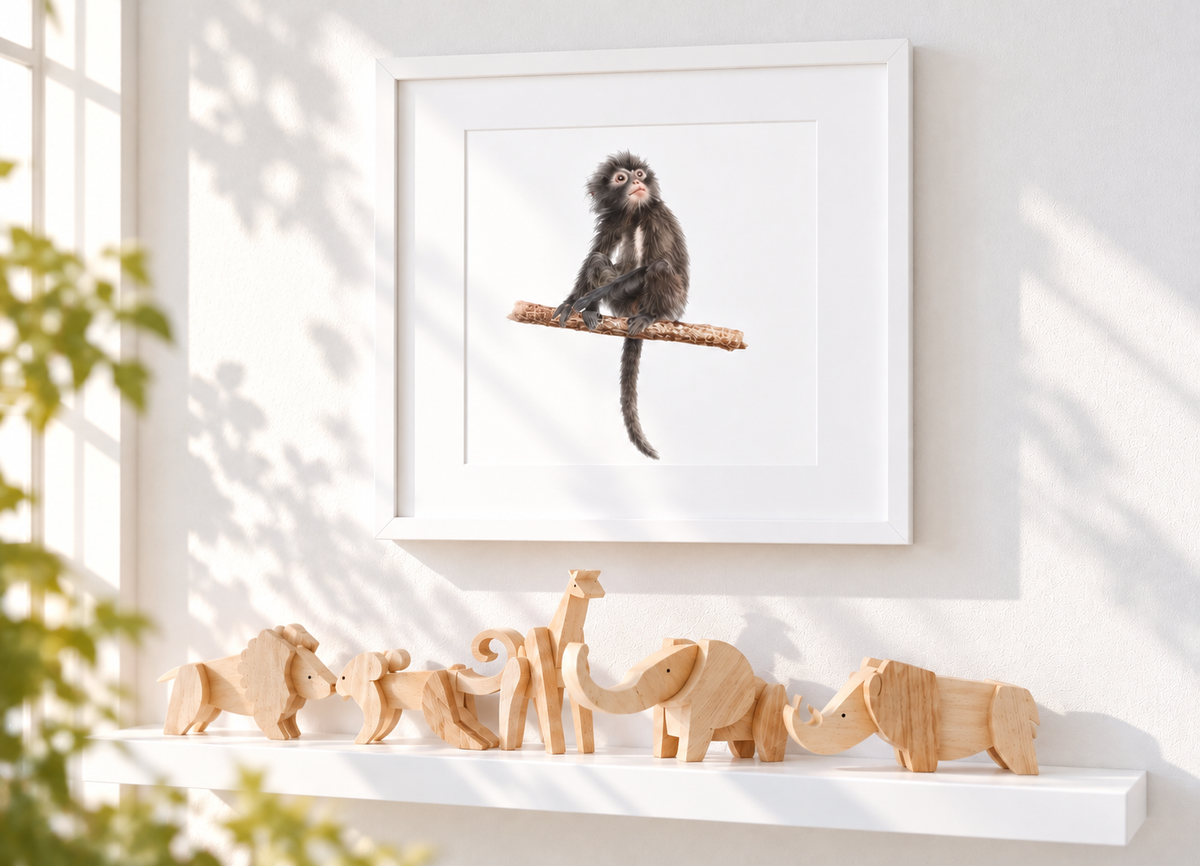 Raffles Banded Langur